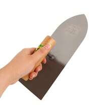1PC Float Margin Trowel Bucket Stainless Steel Concrete Finishing Trowel Spatula Construction Tools Wall Plastering Hand Tool - Multicolor - View 6