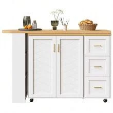 Bars & Wine Cabinets - White + MDF+Metal - View 11