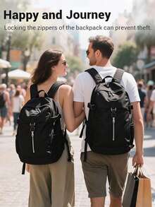 Unisex Zipper Locks Set - Easy Snap Zipper Pulls - Keeps Zippers Closed - Dual Spring Clip Backpack Buckles - Suitable For Luggage, Handbags, Wallets, Etc. - Multipurpose S-Shaped Hook - Suitable For Travel, Camping, Outdoor, Beach, Back To School - Multicolor - View 11