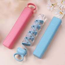 1pc Retractable Ice Cube Tray, Creative Ice Cube Mold, Household Ice Maker, Ice Pop Mold, Silicone Ice Cube Tray, Portable Homemade Quick Freeze Ice Box, Kitchen Ice Cube Mold - Multicolor - View 7