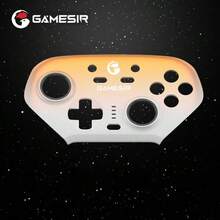 GAMESIR Kontroler Game T4n Pro: Dilengkapi teknologi efek Hall untuk kontrol yang presisi, baterai berkapasitas besar untuk performa tahan lama, pencahayaan RGB, pemicu linier efek Hall, giroskop enam sumbu, konektivitas tiga mode, kecepatan polling nirkabel 1000Hz, dan dapat dilengkapi dengan pelat muka yang dapat diganti dalam berbagai warna. - View 10