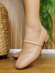 Beira Rio Women's Low Heel Pump Shoe 4318.102 - 清除 - 查看 1