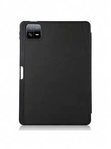 Tri-Fold Tablet Case With Pen Slot Compatible With Pad 2 2025/Mipad 8 Pro (11.2-Inch) Smart Protective Cover PU Material Auto Sleep/Wake Function - Black - View 21