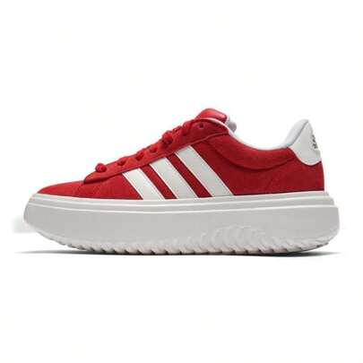 Adidas Women's GRAND COURT PLATFORM CNY Sneakers, Casual Outdoor Sports Minimalist Comfortable Low-Top Shoes KJ2065