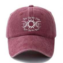 Live By The Sun, Love By The Moon Adjustable Baseball Cap – Unisex, Comfortable, Multiple Colors Available - A - View 13