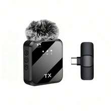 Microphone cài áo không dây chất lượng cao, Microphone cài áo không dây 3 trong 1, Microphone cài áo không dây 2 trong 1, Nhiều tùy chọn cổng, Khử tiếng ồn thông minh chuyên nghiệp, Cảm ứng đa hướng, Màng chắn gió, Giao diện USB (Nhiều tùy chọn cổng), Pin lithium sạc lại được, Kết nối 2.4G/3G/4G/5G, Thích hợp cho phát trực tiếp, phỏng vấn, thu âm bài hát, podcast, thuyết trình và vlog. 230mAh - Nhiều màu - Xem 16