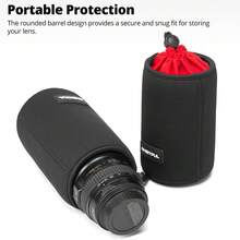 AMBITFUL Waterproof And Dustproof Thickened Camera Lens Bag Photography Lens Bag Pouch For DSLR Camera Lens Barrel Case - View 7