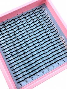 200根混合长度D型卷翘假睫毛，浓密仙女睫毛，自然美睫，14-20毫米混合单根假睫毛，自然卷翘，柔软轻盈，自然分叉蓬松，用途广泛。 - D - 查看 3