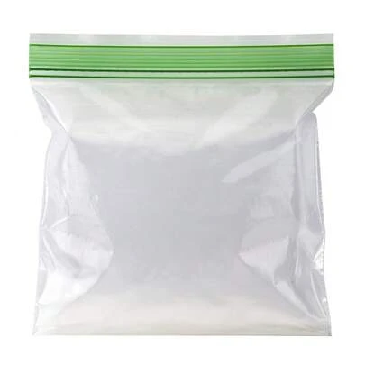 100-Pack Sandwich Storage Bags With Double Zipper, Reclosable & Leak-Proof For On-The-Go Meals