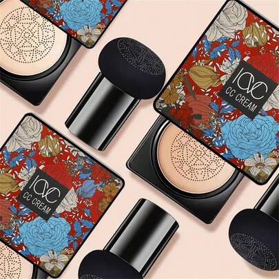 Crema BB, Crema CC, Base de maquillaje, Minimizador de poros, Iluminador, Corrector, Control de grasa, Larga duración, Cojín de hongo