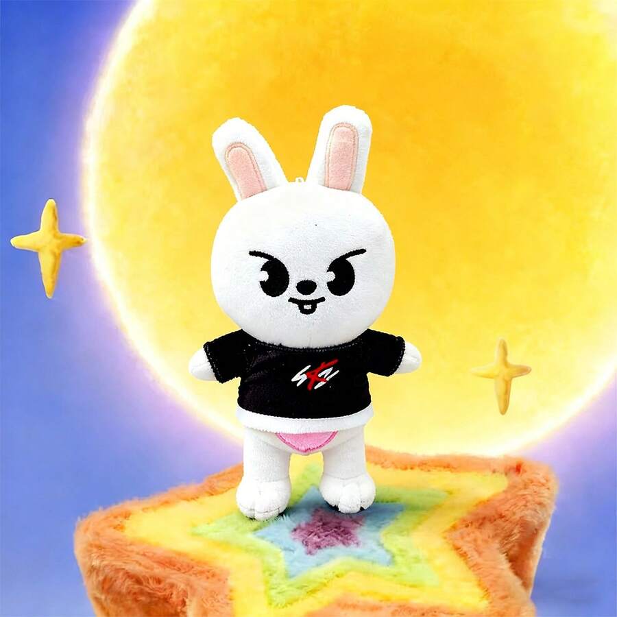2026 Special Offer Cute Stray Skzoo Plush Toy Funny Stuffed Animal With T-Shirt Fan Meeting Doll. - trắng - Xem 1