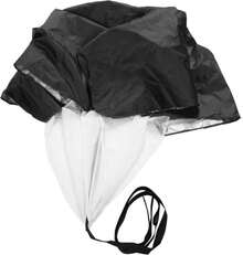 Paracaídas para Correr, Paraguas de Entrenamiento con Revestimiento de Pongee, 1 Pieza 5-15 kg de Resistencia para Deportes al Aire Libre(Black) - Blanco - Ver 7
