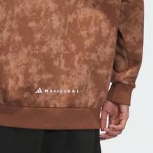 Adidas Men's GSH Sweatshirt Knitted Hooded Sweatshirt KC2781 - Brown - View 5