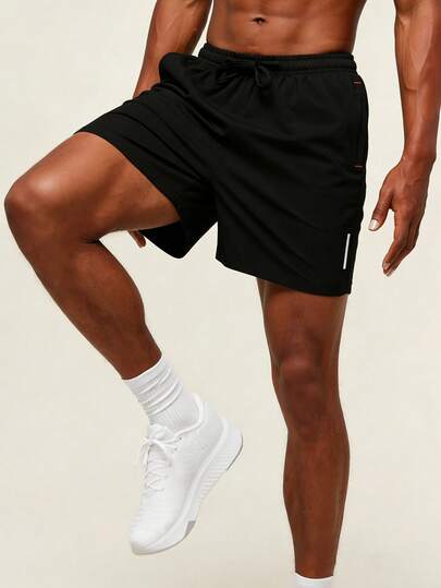 Men's Loose Fit Athletic Shorts, Suitable For Sports, Fitness, Running, Gym Wear