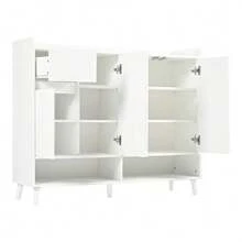 Shoe Cabinets - White - View 8