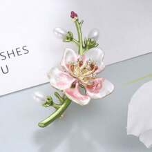 Fashionable Chinese Style Pearl Brooch, High-End Elegant Fashion Accessory Pin - Multicolor - View 4