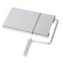 Board With Cutting Handle Cheese Slicer Butter Cutter Stainless Steel Square Blade For Even Slices Durable Kitchen Tool For Perfect Cheese Cutter - View 1