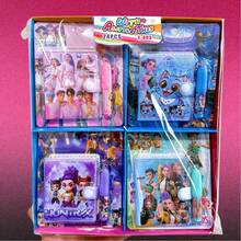Hasbro Bộ quà tặng văn phòng phẩm phong cách Anime 2 món, sổ tay mini họa tiết hoạt hình nhiều màu sắc + bút, quà tặng sinh nhật/tiệc tùng cho trẻ em, quà tặng năm mới/Lễ tình nhân/Lễ Phục sinh (Kiểu ngẫu nhiên) - Nhiều màu - Xem 2