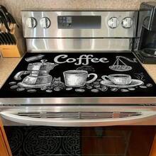 1pc Flat Stove Protector Mat, Covering Pad, Suitable For Kitchen Utensils, Fit For Induction Cooktop, Glass Stove, Multi-Purpose Anti-Scratch Pad, Also Can Be Used As Mouse Pad For Oven, Washing Machine, Dryer, And Kitchen Decor - Multicolor - View 16