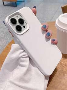 液态硅胶三层全包覆软橡胶手机壳，防震保护套，带防刮超细纤维内衬，兼容 17、17 Air、17 Pro、17 Pro Max、13、11、16 Pro Max、15、14 Plus、12 - 純白 - 查看 6