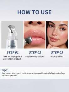 Lakerain玻尿酸丰唇精华油，即刻丰盈滋润双唇，抚平唇纹，滋养唇部精华，唇油，润唇膏，丰唇产品，保湿丰唇精华，丰盈亮泽唇彩 - 香草豆 - 查看 2