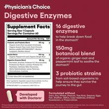 Physician's Choice Hack Your Tummy Bundle: Digestive Enzymes & 60 Billion Probiotic - Digestion, Immune & Bloating Support For Men & Women - 200G - 查看 8