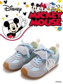 Authorized Collaboration With Mickey Mouse | A Pair Of Disney Children's Sneakers, Suitable For Daily, Festival, Sports, And Outdoor Wear. It Fits The Foot Comfortably, Is Anti-Slip, Wear-Resistant, And Breathable (Boys' Sneakers, Boys' Board Shoes, Children's Sneakers, Girls' Sneakers, Girls' Board Shoes) - Baby Blue - View 1