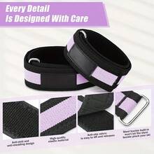 2 Pieces For Exercising Buttocks, Squatting, Thighs, Arms, BRF Straps, Bite Resistance Straps For Gaining Muscles Without Lifting Weights, Quick Release Elastic Straps, Gym Accessories, Sports, Home Exercises, Sports Accessories, Gym Accessories, Crossover Accessories - Multicolor - View 8