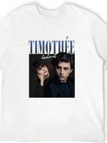 Summer TopsRetro  Portrait 2025 Tylers Thes Creatorsa Tshirt Summer Streetwear Tee Men Women Top Casual Harajuku Y2K Hip Hop Rapper SingerLoose And Co - 白色 2 - 查看 1