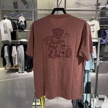 Nike Men's New AS UNK SB TEE M90 OCWESTERN Short Sleeve T-Shirt - Pink - View 2