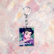 KPOP Acrylic Keychain Pendant, Witch Hunting Girl Group Keychain, KPOP Accessory - Multicolor - View 6