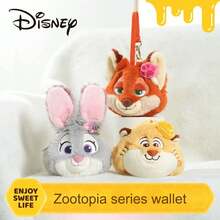 Disney Zootopia Judy Hopps Plush Coin Purse, Earphone Case, Key Holder, Birthday Gift, Valentine's Day Gift, Party Favor, Souvenir, Giveaway - Multicolor - View 2