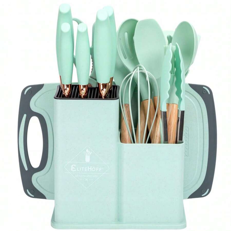 Conjunto de utensílios de cozinha Elitehoff com 19 peças - Ver 1