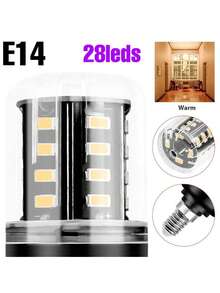 CanLing 20W LED玉米燈泡 E27/E26 嵌入式天花板燈 E14 AC85-265V 5W/7W/9W/12W/15W 適用於居家客廳廚房浴室臥室書房辦公室走廊儲藏室倉庫車庫地下室室內吊燈照明 110V/220V 無閃爍護眼 B22 - (AC85-265V)-LED Corn Light Bulb - 查看 20