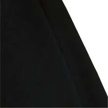Women's Wide Leg Sweatpants, Plain Cotton, Casual, Lined, For Training, Streetwear - màu đen - Xem 6