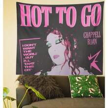 Retro "Let Me Live" Music Album Tapestry, Hanging Cloth, Background Cloth, Wall Decoration, Bedside Tapestry, Living Room Tapestry, Decorative Cloth, Fabric Hanging Painting, Internet Famous Hanging Cloth, Minimalist Office And Study Decoration, 100% Polyester Lightweight Fabric, Suitable For Home Camping, Travel, Quiet Art Works, Bedroom, Living Room, Dormitory Use - 混合2 - 查看 6