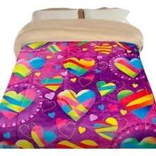 Dormitory Bedding - Hearts - View 2