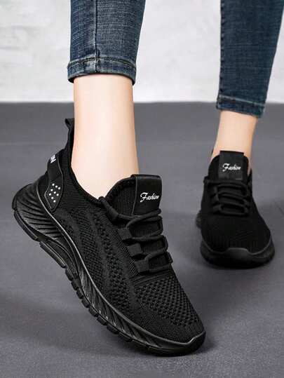 Zapatillas de deporte minimalistas para mujer,Nuevas zapatillas deportivas para mujer,Zapatillas de deporte minimalistas para mujer malla transpirable con cordones delanteros antideslizantes cómodas y con estilo