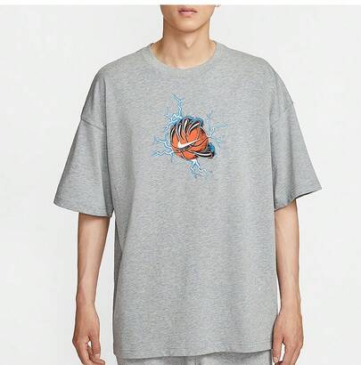 Nike 男士透氣超寬鬆印花短袖