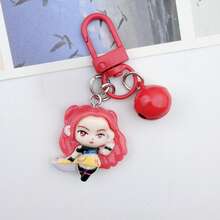 KPOP Girl Group Witch Hunter Anime Keychain Pendant Necklace, Cool Cute Cartoon Keychain Charm - Multicolor - View 10