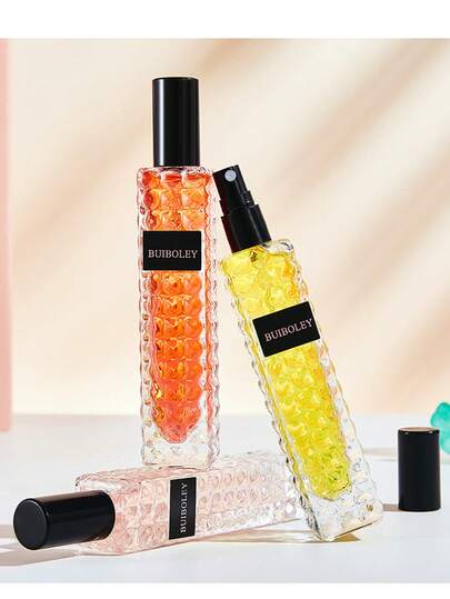 1pc Refillable Fragrance Spray Bottle, Air Freshener, Suitable For Car, Living Room, Bedroom, Bathroom And Office - Multi-Purpose Deodorizer