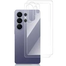 Cell Phone Back Film 2pcs Back Screen Protector Film Compatible With Samsung Galaxy S26 Ultra Anti-Scratch Tempered Glass Film Spring Gift - Clear - View 5