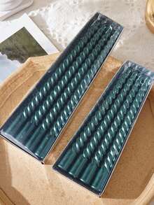 Spiral Long Candle, Western Style Romantic Wedding Ceremony Smokeless Wedding Birthday Candle Holder, European Style Candle With Long Lasting Large Capacity Fragrance Mist, Includes 5 Sweet And Rich Scents: Cherry, Ice Cream, Cream, Cookie And Candy - one-size - View 21