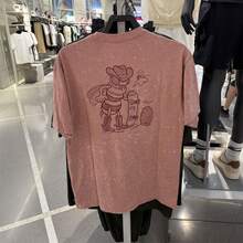 Nike Men's New AS UNK SB TEE M90 OCWESTERN Short Sleeve T-Shirt - Pink - View 6