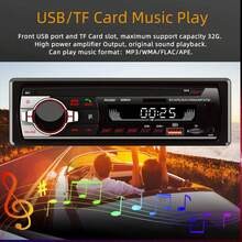 Auto Estereo Mp3 24v Con Usb Tf Port Bluetooth Radio Reproductor - A - Ver 5