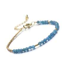 1pc Healing Crystal Bracelet, Natural 3mm Beryl, Amethyst, Black Quartz Faceted Beads, Adjustable, Unisex, Birthday Gift, Fashion Accessory, Friendship Gift - Multicolor - View 14