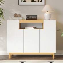 Buffets & Sideboards - White + Particle Board - View 8