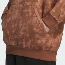 Adidas Men's GSH Sweatshirt Knitted Hooded Sweatshirt KC2781 - Brown - View 4