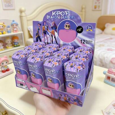1/2/12 piezas Caja ciega de personajes de KPOP y The Witcher, Juego de figuras coleccionables, Juguetes sorpresa para desempacar, Adecuado para niñas y niños, Suministros perfectos para fiestas y colecciones