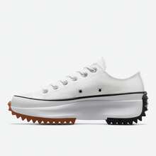 Converse Zapatillas de lona con suela gruesa tipo meteoro Unisex Run Star Hike de caña baja 168817C - Blanco - Ver 1